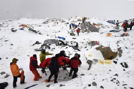 پیام باشگاه کوهنوردی و اسکی دماوند به مردم نپال