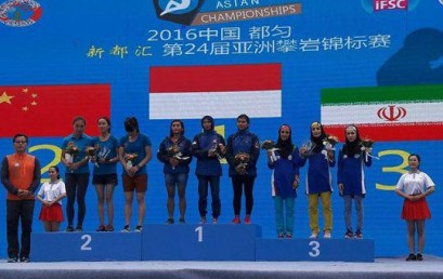 کسب مدال برنز تیمی سرعت بانوان  و چهارم تیمی آقایان در مسابقات قهرمانی آسیا