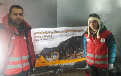 گزارش پست امدادی قله توچال باشگاه کوهنوردی و اسکی دماوند