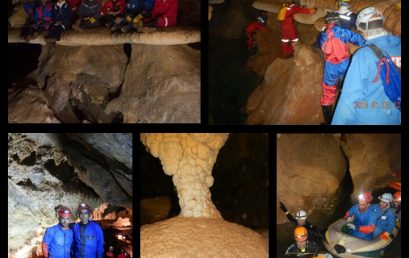 گزارش برنامه پیمایش غار سراب ۱۵ دی ماه ۹۶
