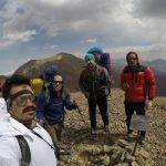 گزارش شایان پوستی ازپیمایش چکادگذر زرین کوه به لشگرک بزرگ در منطقه تخت سلیمان
