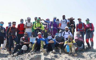 سومین برنامه اعضا آزمایشی  صعود به قله کلوم بستک گروه b