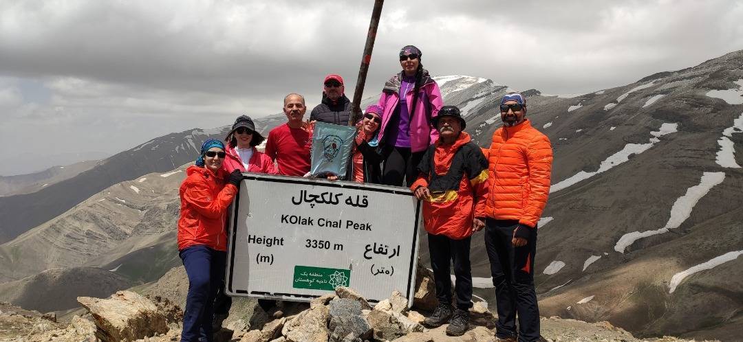صعود به چکاد کلک‌چال به ارتفاع ۳۳۵۰ متر از مسیر رحمان آباد ،خشکچال، عرق‌چین